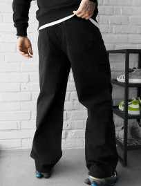 Dżinsy Staff 01 black baggy