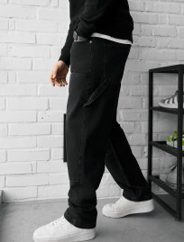 Dżinsy Staff 02 black baggy