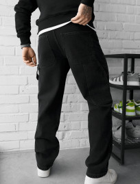 Dżinsy Staff 02 black baggy