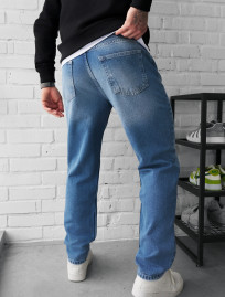 Dżinsy Staff 11 loose fit blue