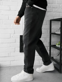 Dżinsy Staff 11 loose fit dark gray