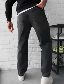 Dżinsy Staff 14 loose fit dark gray