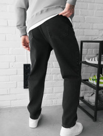 Dżinsy Staff 19 dark gray wide leg