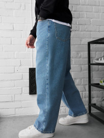 Dżinsy Staff 23 blue baggy