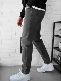 Dżinsy Staff 30 gray slim