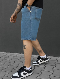 Spodenki Staff 19 blue loose fit