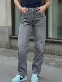 Dżinsy damskie Staff 003 gray mom