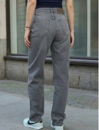 Dżinsy damskie Staff 003 gray mom