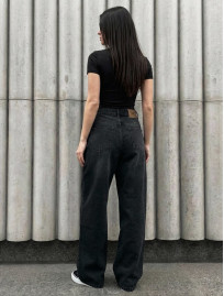 Dżinsy damskie Staff 3492 dark gray loose fit