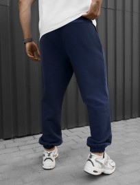 Spodnie dresowe Staff di navy premium washed