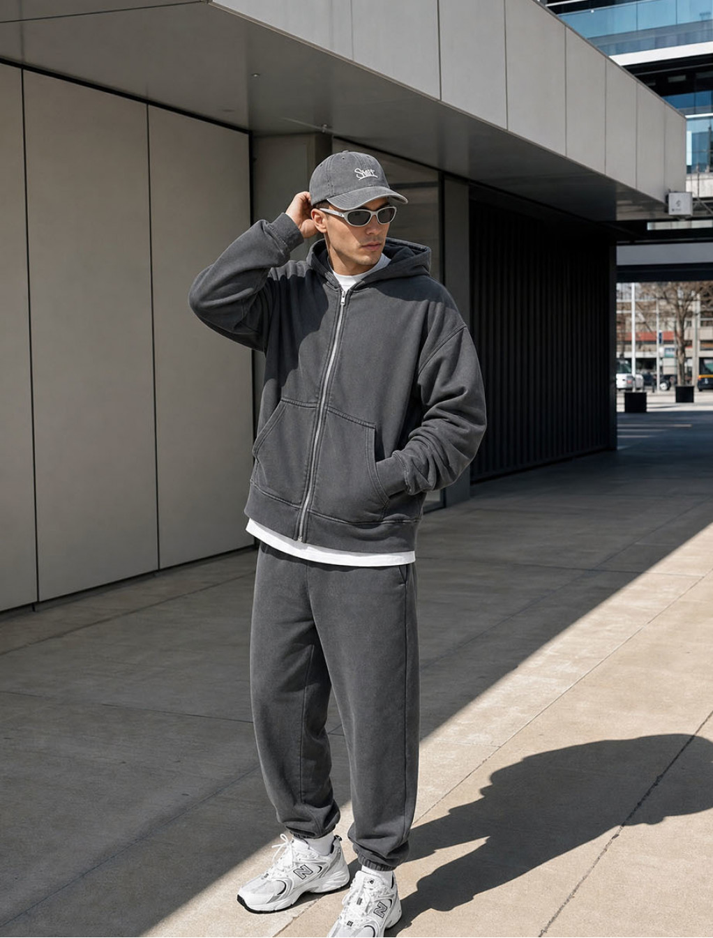 Dres Staff vr gray washed oversize