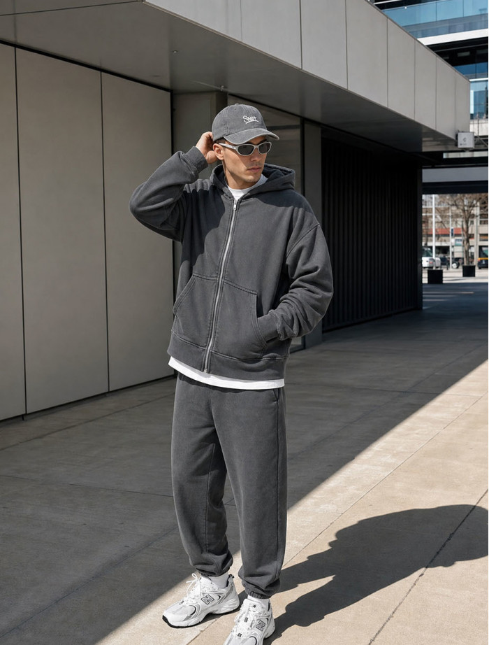 Dres Staff vr gray washed oversize