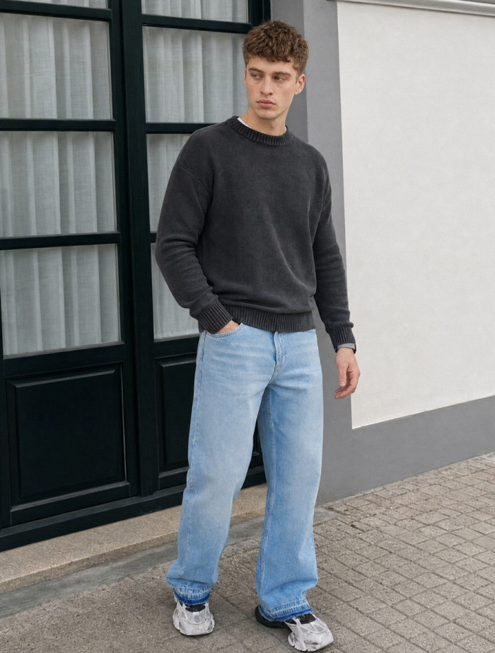 Dżinsy Staff blue flared fit