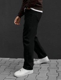 Dżinsy Staff 19 black wide leg