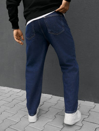 Dżinsy Staff dark blue regular mom