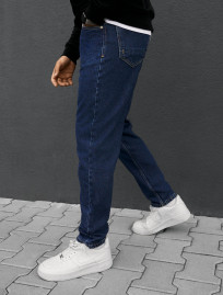 Dżinsy Staff 75 dark blue slim