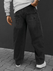 Dżinsy Staff 48 black baggy