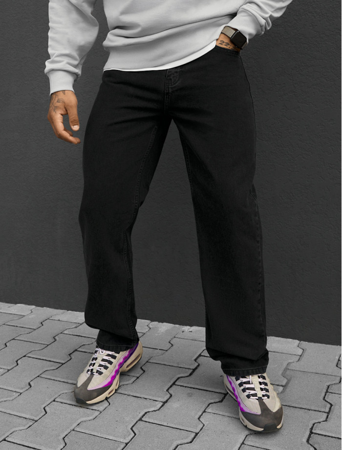 Dżinsy Staff 30 black regular