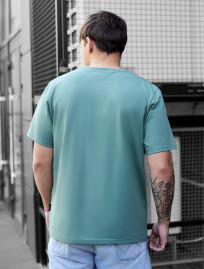 Koszulka Staff turquoise basic