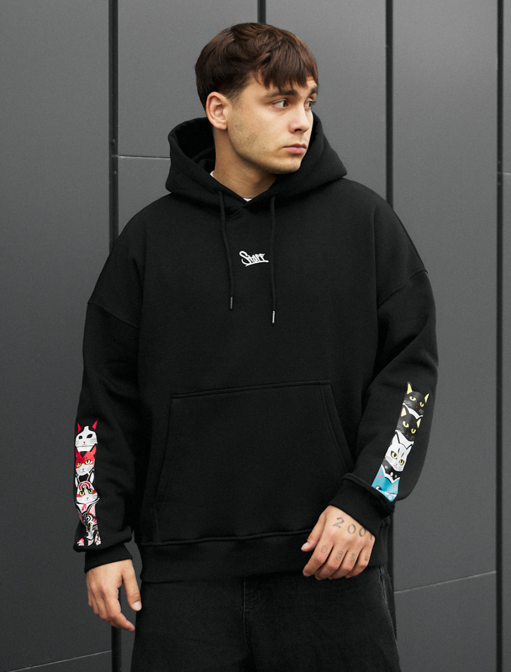 Bluza Staff cats & logo fleece