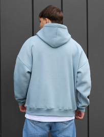 Bluza Staff light blue oversize fleece
