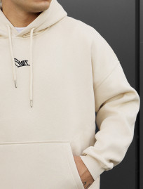 Bluza Staff logo milk oversize fleece