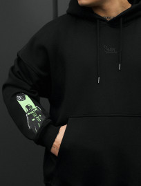 Bluza Staff stars & logo oversize fleece