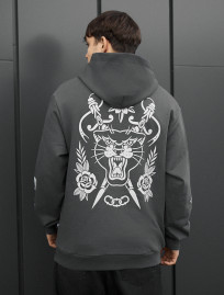 Bluza Staff tiger & flowers oversize