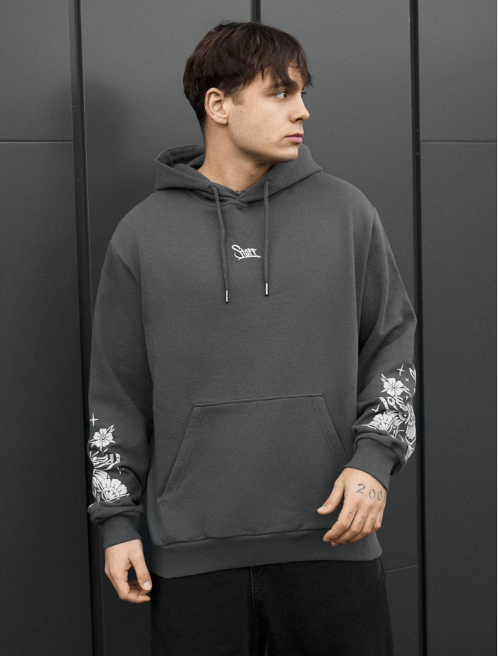 Bluza Staff tiger & flowers oversize