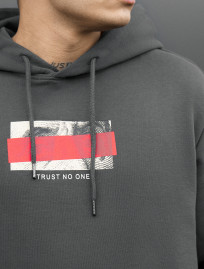 Bluza Staff trust no more oversize