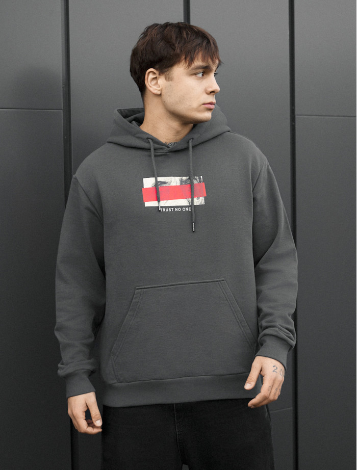 Bluza Staff trust no more oversize