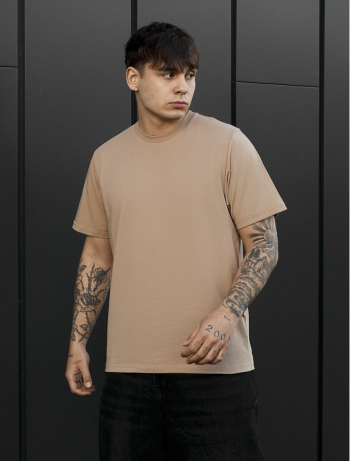 Koszulka Staff ma light brown