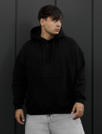 Bluza Staff black wolves oversize fleece
