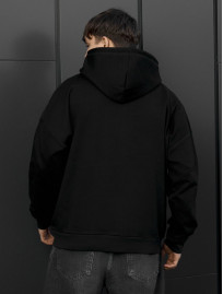 Bluza Staff x Husll face zip oversize