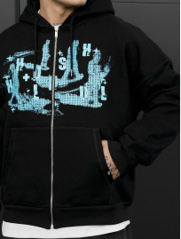 Bluza Staff x Husll people zip oversize