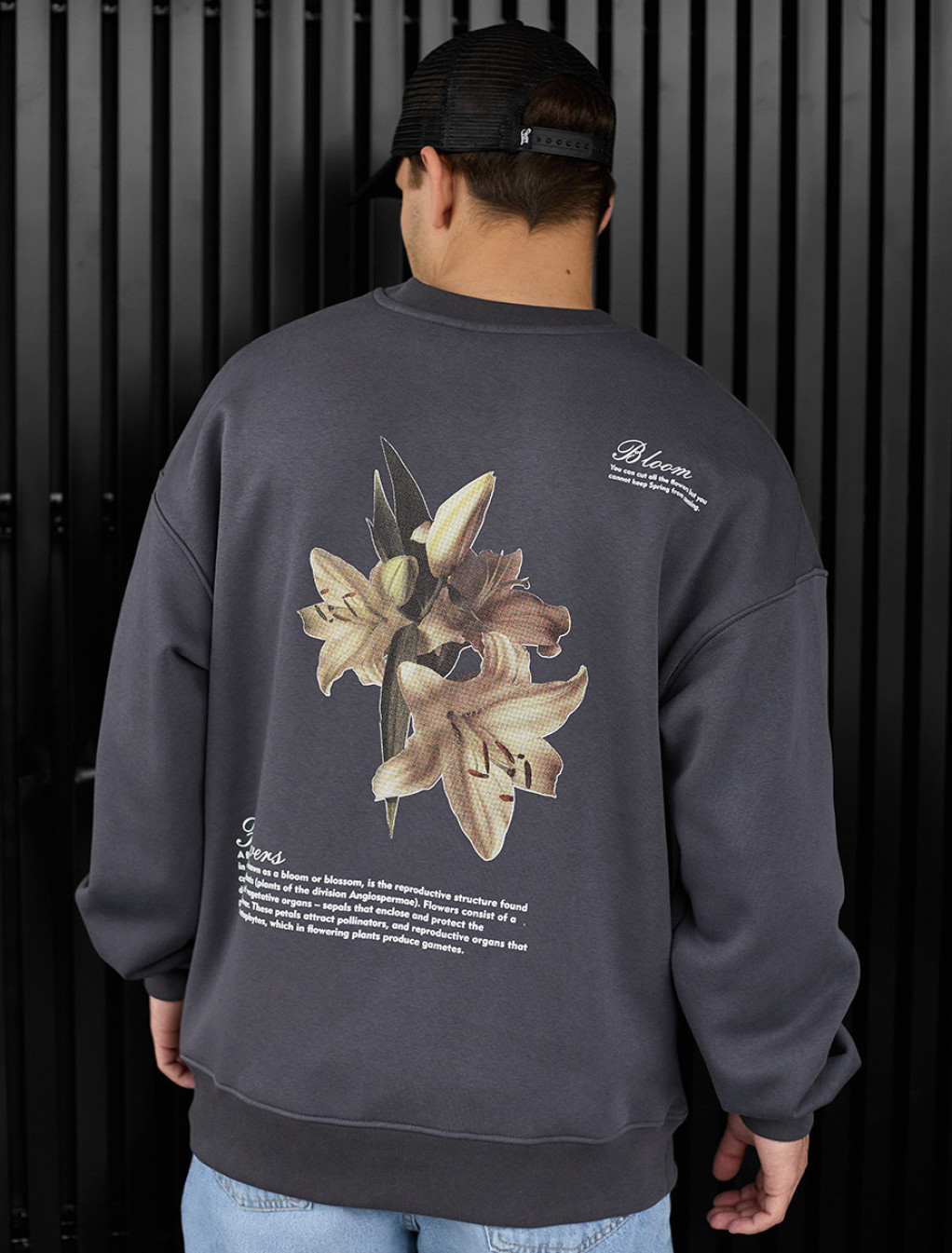 Bluza Staff bloom oversize fleece