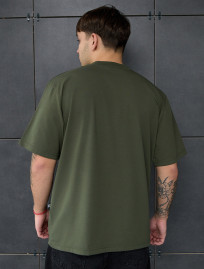 Koszulka Staff khaki oversize