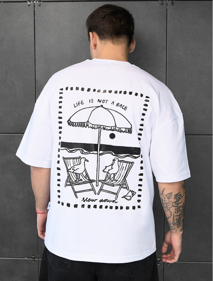 Koszulka Staff slow down oversize