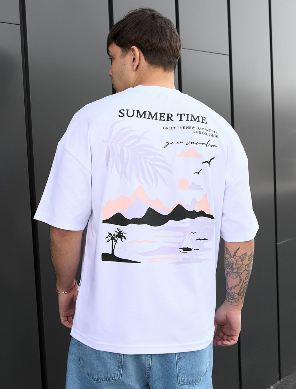 Koszulka Staff summer time oversize