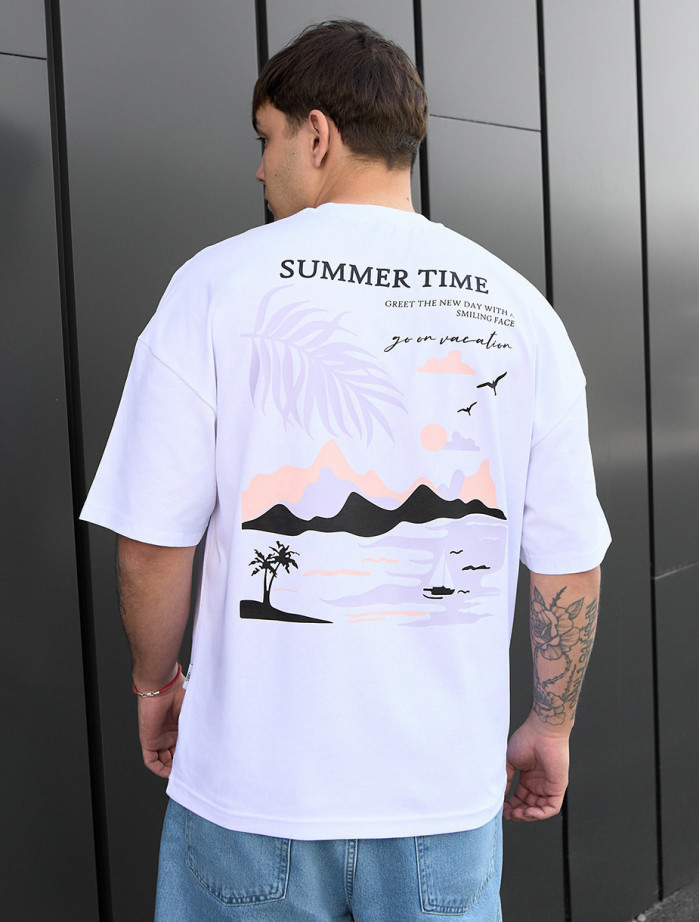 Koszulka Staff summer time oversize