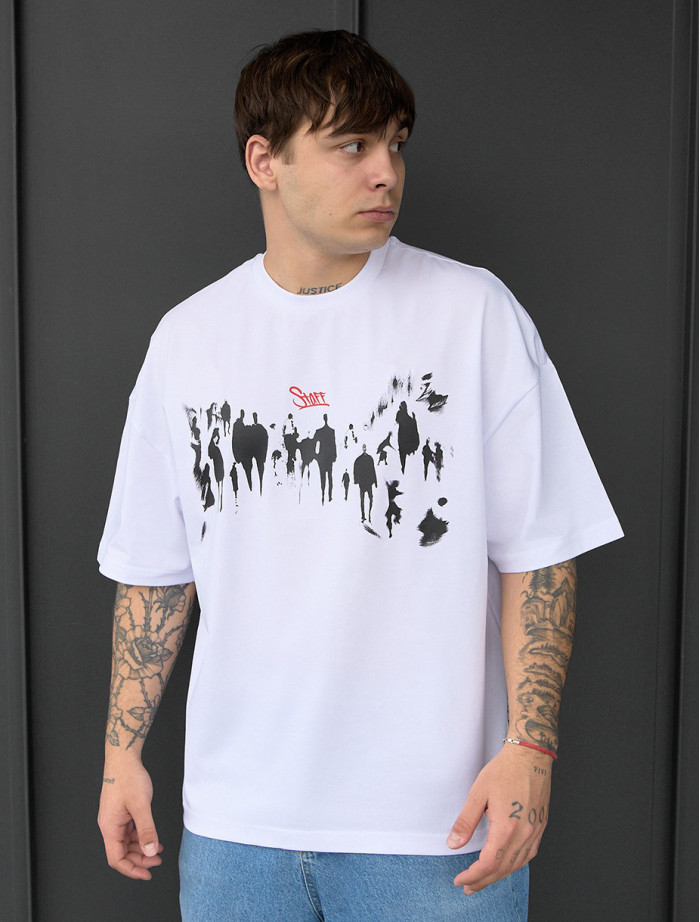 Koszulka Staff logo & people oversize