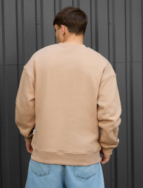 Bluza Staff beige oversize fleece