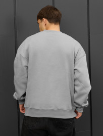 Bluza Staff gray oversize fleece