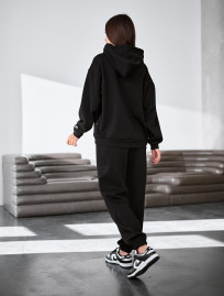 Dres Staff lo black oversize fleece