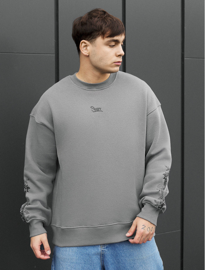 Bluza Staff leafs & logo oversize fleece