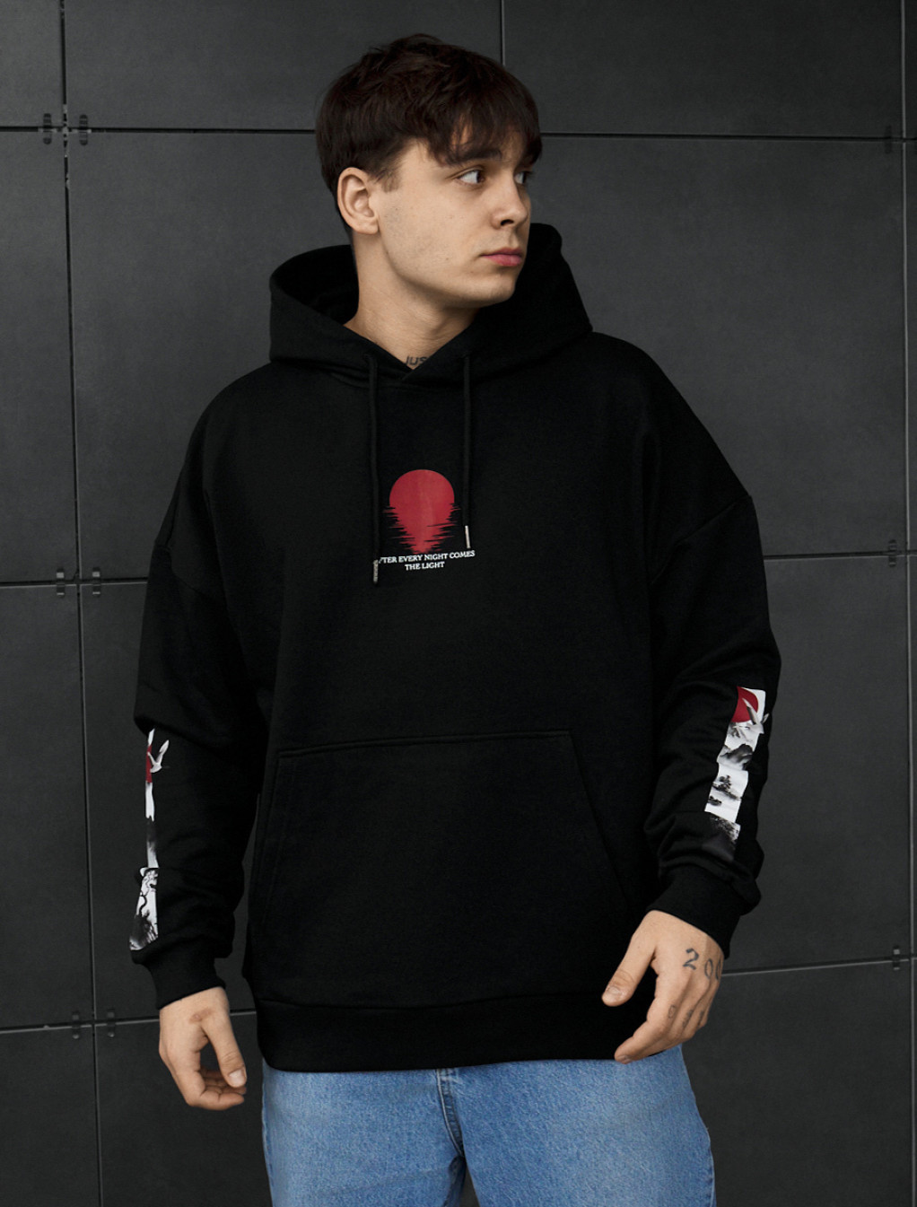 Bluza Staff after night oversize