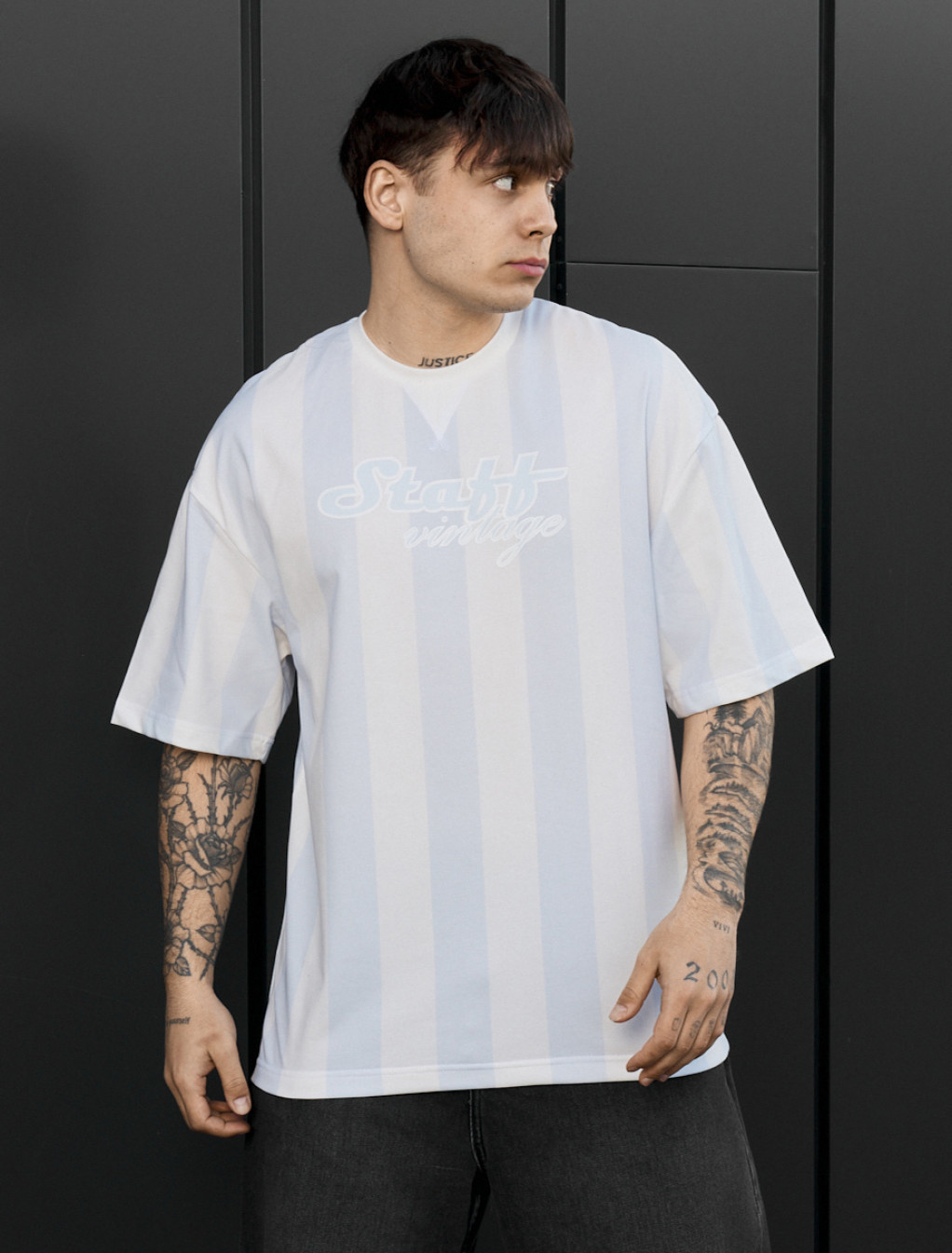 Koszulka Staff vintage logo oversize