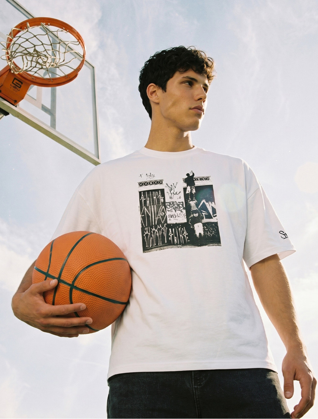 Koszulka Staff white 1 oversize