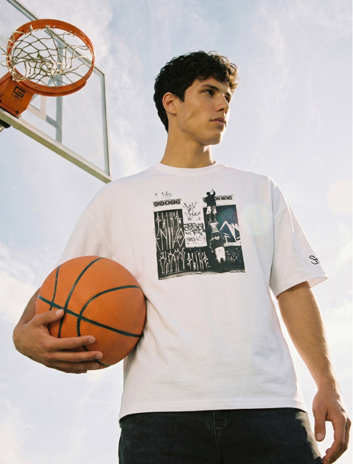 Koszulka Staff white 1 oversize