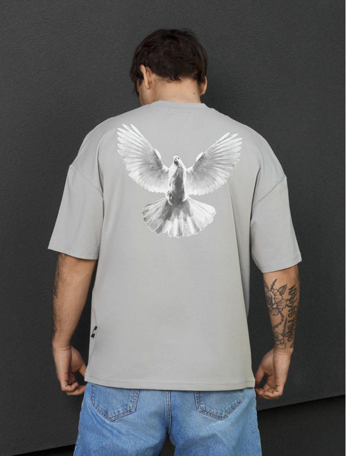 Koszulka Staff dove oversize